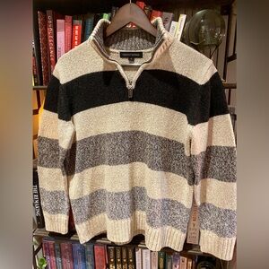 Cozy striped sweater